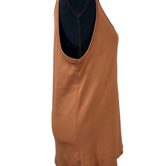 A New Day NWT Brown Slim Fit Sleeveless Tank Top Size XXL - Picture 3 of 9